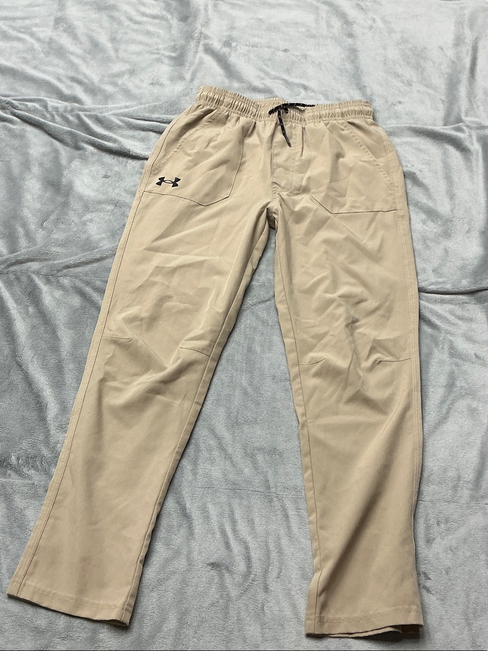 Under Armour Tan Drawstring Joggers